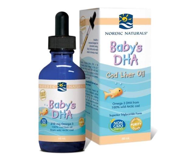 Nordic Naturals Babys Dha Cod Liver Oil 60Ml