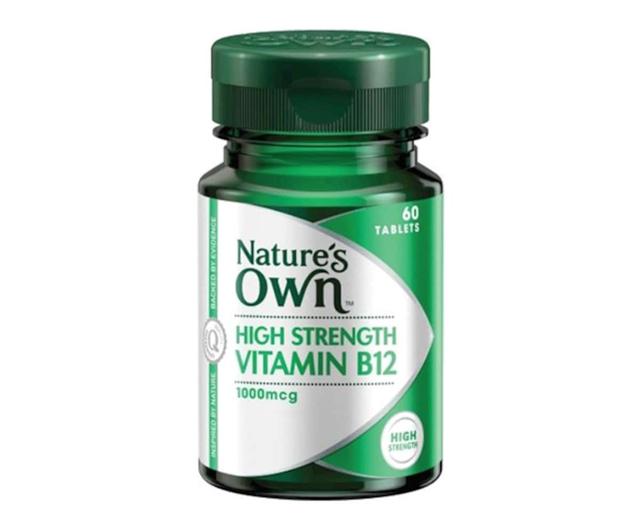 Natures Own Vitamin B12 1000Mcg 60 Tablets