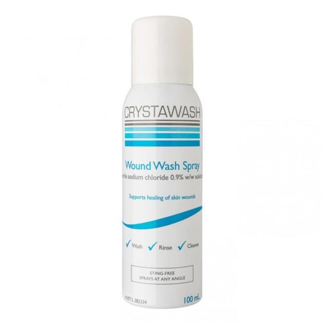 Crystawash Wound Wash Spray 100Ml