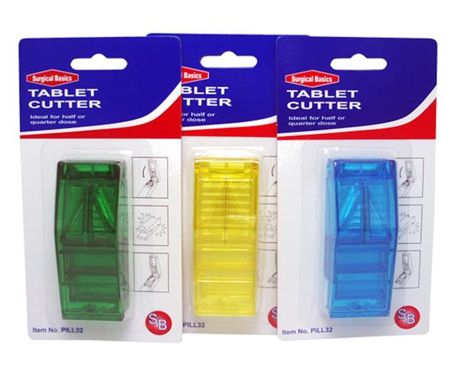 Surgical Basics Tablet Cutter 1 Pack (Colours Selected At Random)