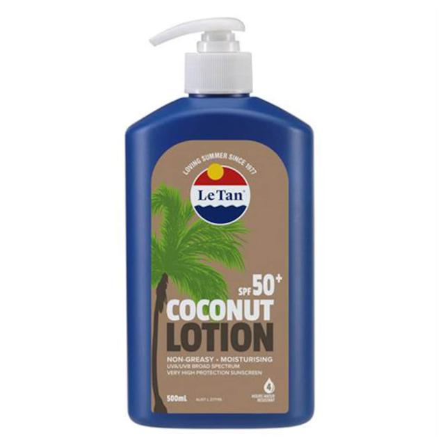 Le Tan Spf50+ Coconut Sunscreen Lotion 500Ml