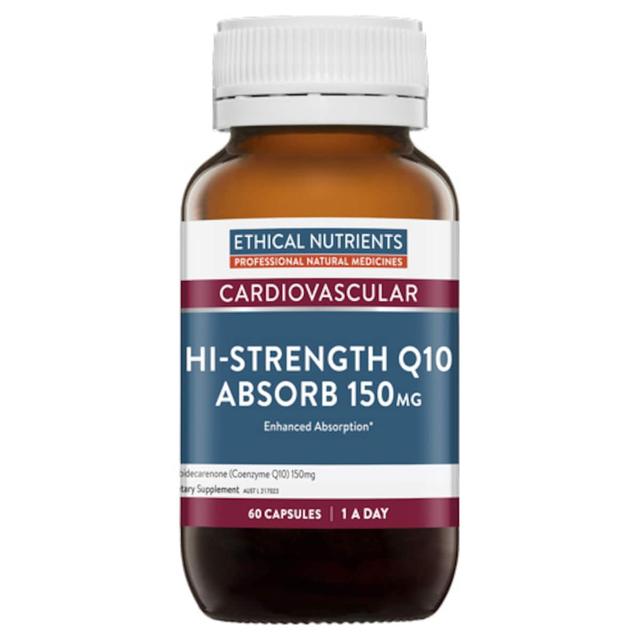 Ethical Nutrients Hi-Strength Q10 Absorb 150Mg