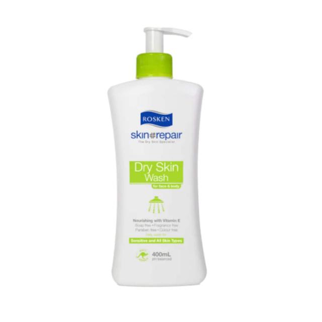 Rosken Dry Skin Wash 400Ml