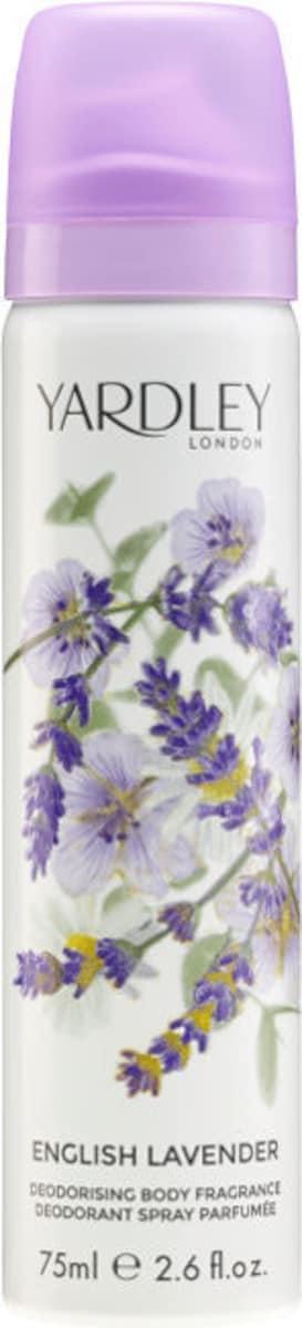 Yardley English Lavender Deodorising Body Spray 75Ml