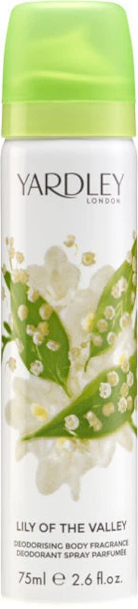 Yardley Lily Of The Valley Deodorising Body Spray 75Ml