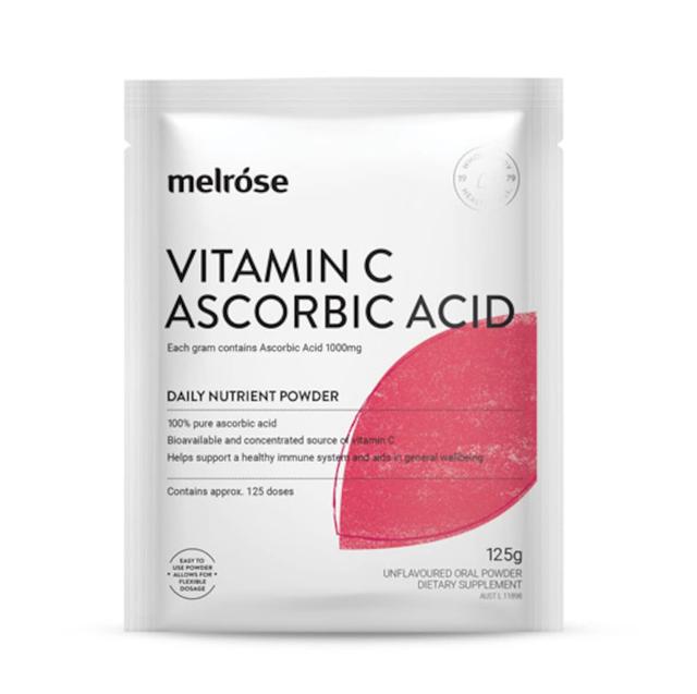 Melrose Vitamin C Ascorbic Acid 125G