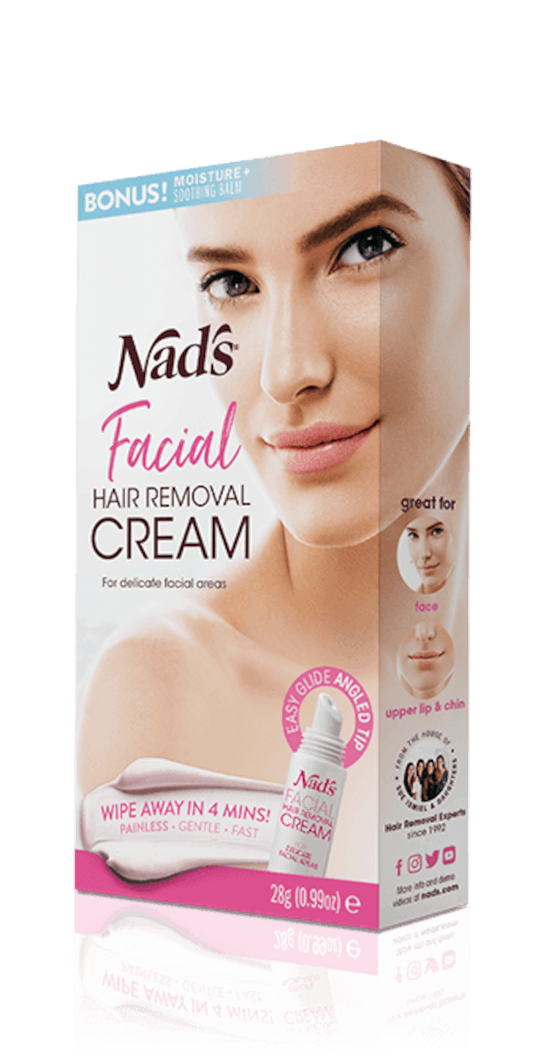 Nads Facial Hair Removal Cream Sensitive 28G