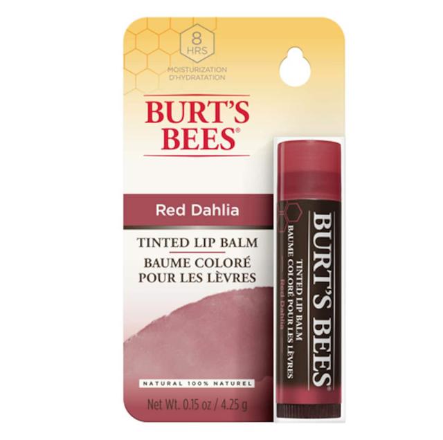 Burts Bees Tinted Lip Balm Red Dahlia 4.25G