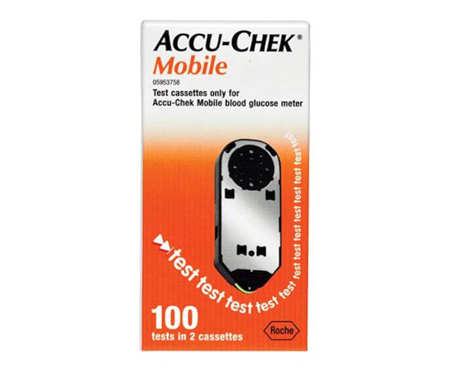 Accu-Chek Mobile Test Cassette 100 Tests In 2 Cassettes