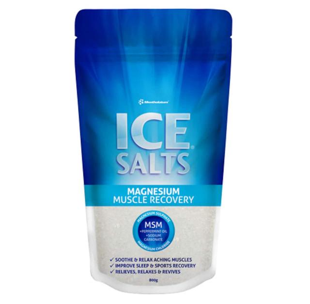 Mentholatum Ice Salts Magnesium Muscle Recovery 800G