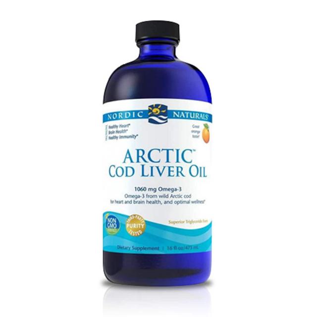 Nordic Naturals Arctic Cod Liver Oil Orange 473Ml