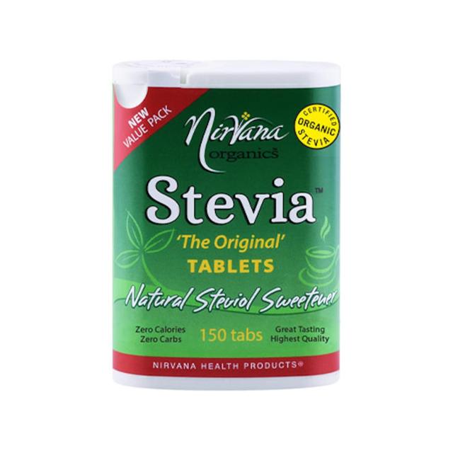 Nirvana Organics Stevia 150 Tablets