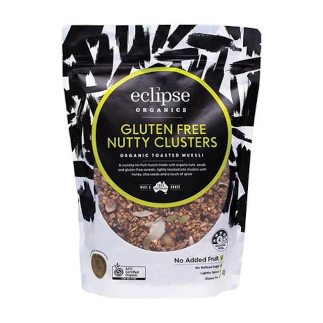 Eclipse Organic Muesli Gluten Free Nutty Clusters 400G