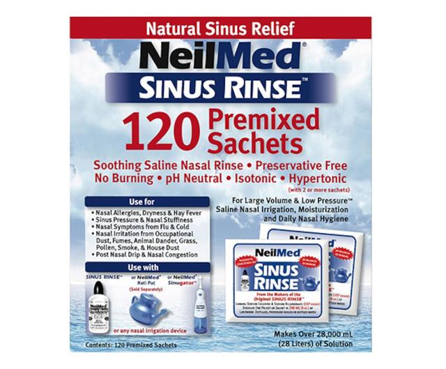 Neilmed Sinus Rinse 120 Premixed Sachets