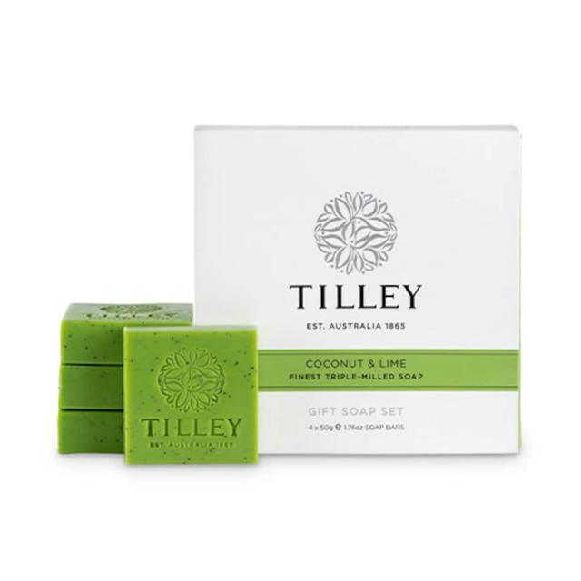 Tilley Guest Soap Coconut & Lime 4 X 50G