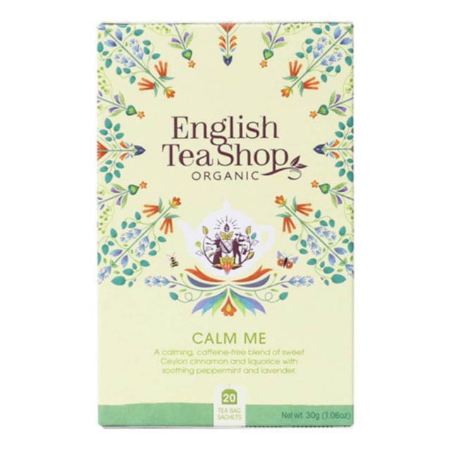 English Tea Shop Organic Wellness Tea Calm Me 20 Teabags