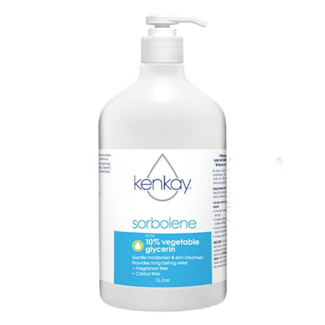 Kenkay Sorbolene With 10% Vegetable Glycerin Pump 1 Litre