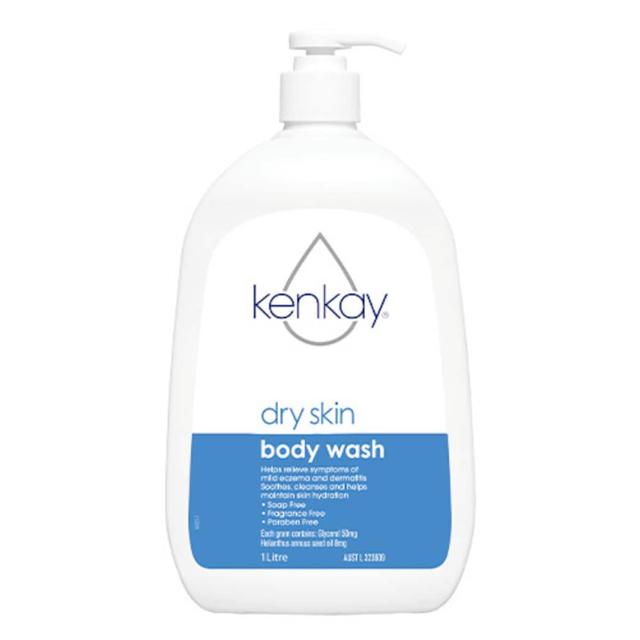 Kenkay Dry Skin Body Wash Pump 1 Litre