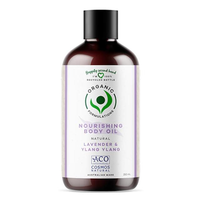 Organic Formulations Nourishing Body Oil 250Ml