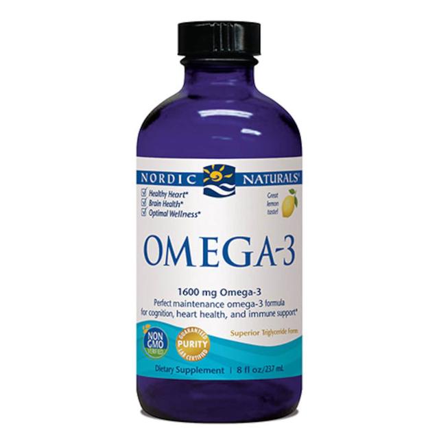 Nordic Naturals Omega-3 Lemon Liquid 237Ml