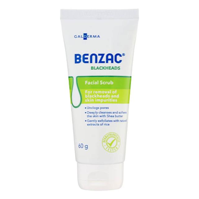 Benzac Blackheads Facial Scrub 60G