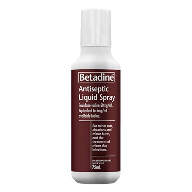 Betadine Antiseptic Liquid Spray 75Ml