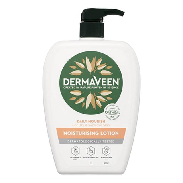 Dermaveen Daily Nourish Moisturising Lotion 1 Litre