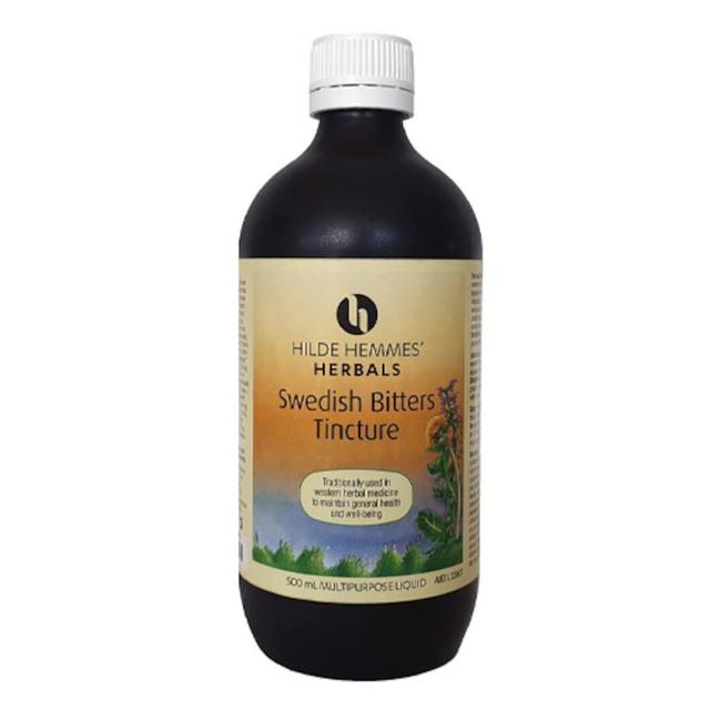 Hilde Hemmes Herbals Swedish Bitters Tincture 500Ml