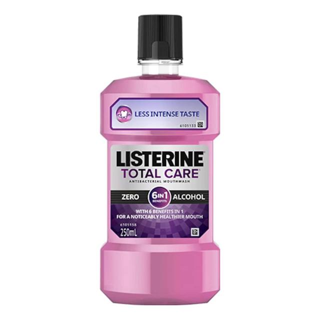 Listerine Total Care Zero Alcohol 6 In 1 Mouthwash 250Ml