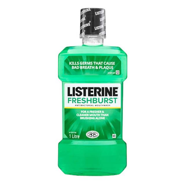 Listerine Freshburst Antibacterial Mouthwash 1 Litre