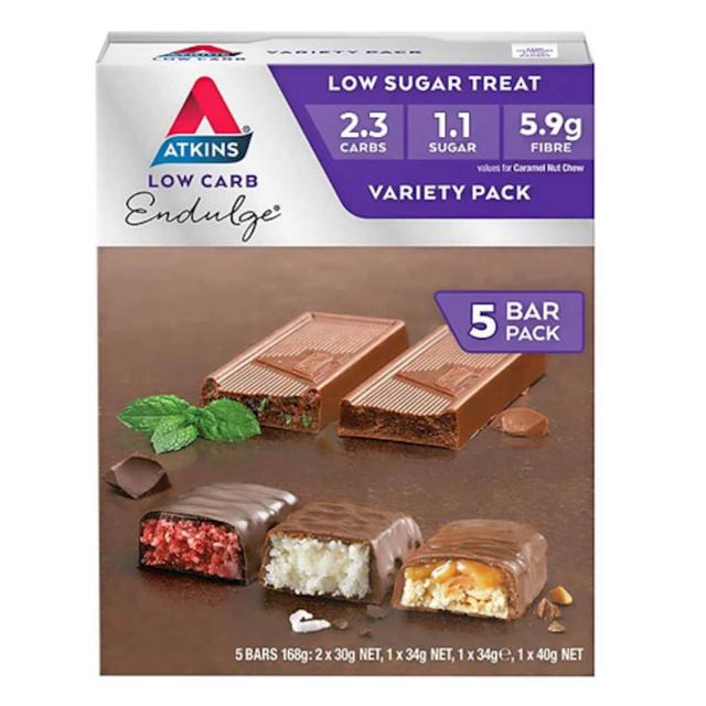 Atkins Endulge Variety Pack 5 Bars