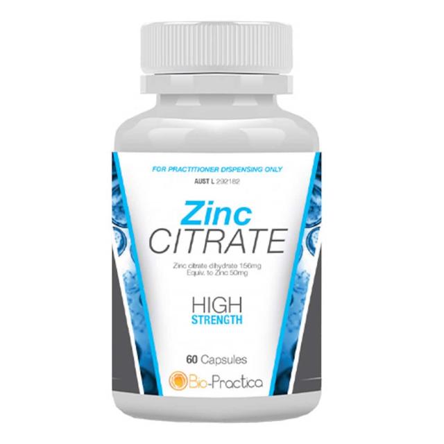 Bio-Practica Zinc Citrate 60 Hard Capsules