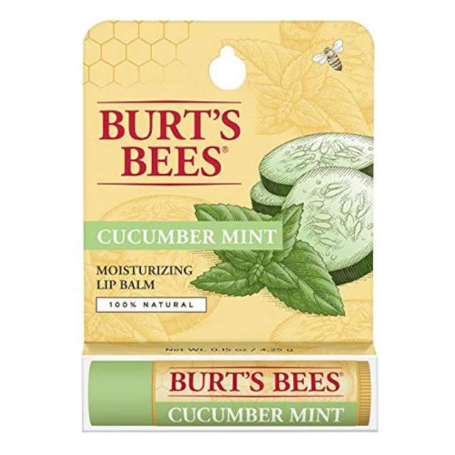 Burts Bees Cucumber & Mint Lip Balm 4.25G