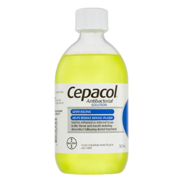 Cepacol Antibacterial Mouthwash Original 500Ml