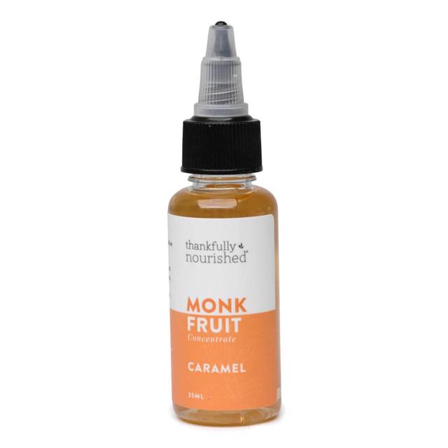 Thankfully Nourished Monk Fruit Concentrate Caramel 35Ml