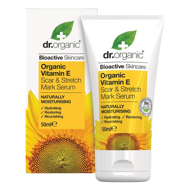 Dr Organic Vitamin E Scar & Stretch Mark Serum 50Ml