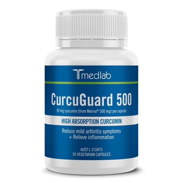 Medlab Curcuguard500 30 Vegetarian Capsules