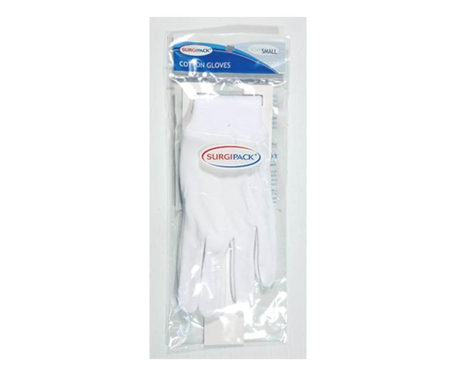 Surgipack Regular Cotton Gloves Small 1 Pair