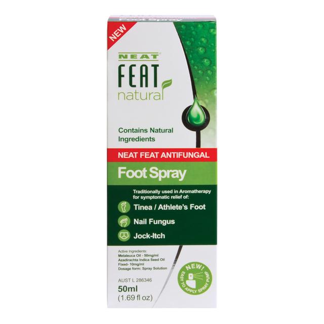 Neat Feat Antifungal Foot Spray For Nail Fungus & Athletes Foot 50Ml