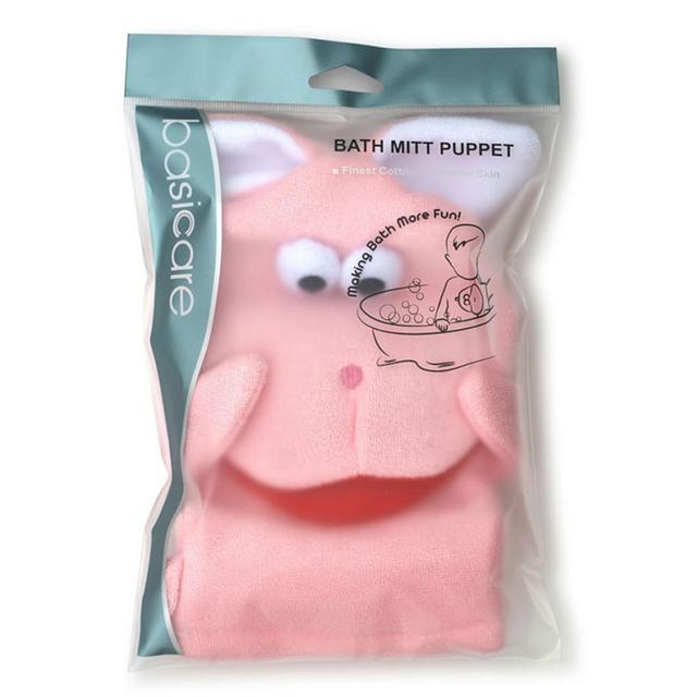 Basicare Bath Mitt Rabbit Single