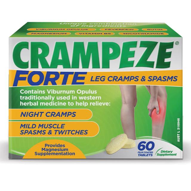 Crampeze Night Cramps Forte For Leg Cramps & Spasms 60 Tablets