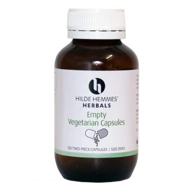 Hilde Hemmes Herbals Empty Vegetarian Capsules 120 Capsules