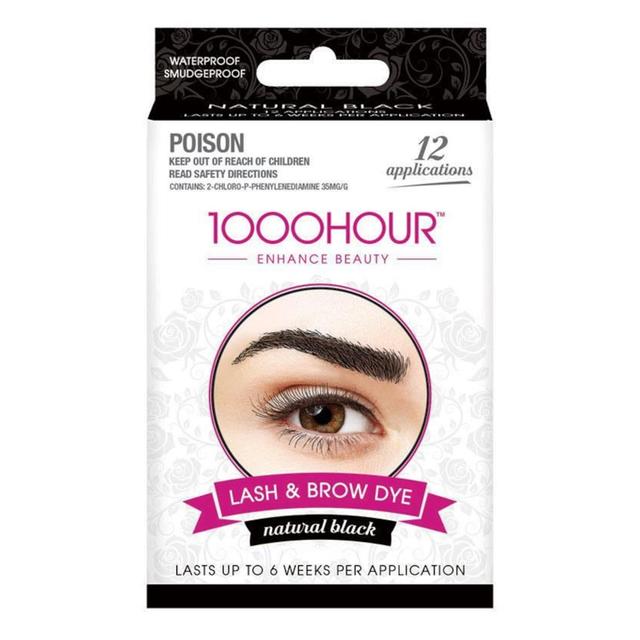 1000 Hour Eyelash & Brow Dye Kit Black