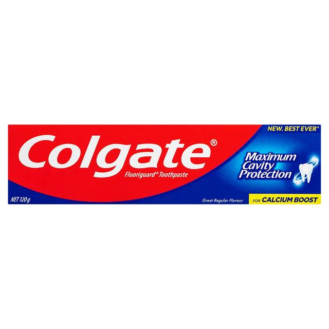 Colgate Maximum Cavity Protection Toothpaste Great Regular Flavour 120G