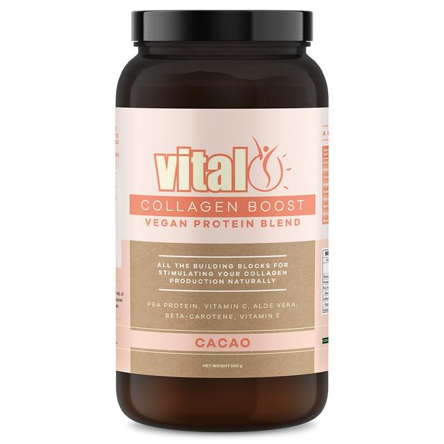 Vital Collagen Boost Vegan Protein Blend Cacao 500G