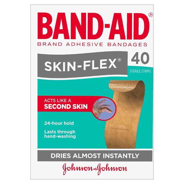 Band-Aid Skin-Flex Sterile Strips 40 Pack