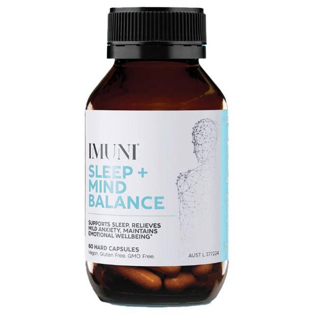 Imuni Sleep + Mind Balance 60 Capsules