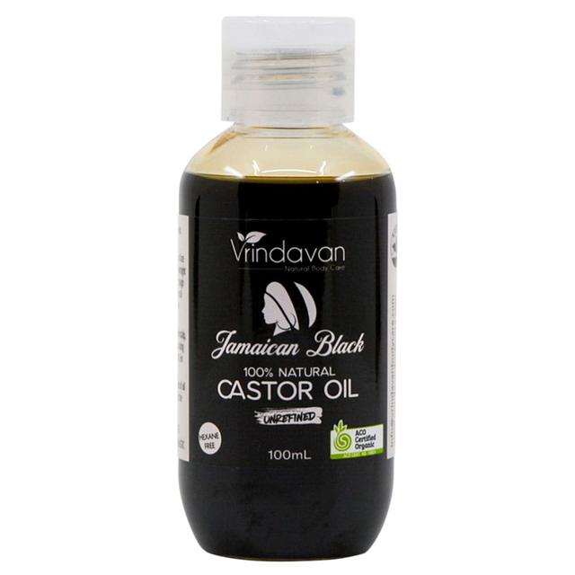 Vrindavan Jamaican Black Castor Oil Unrefined 100Ml