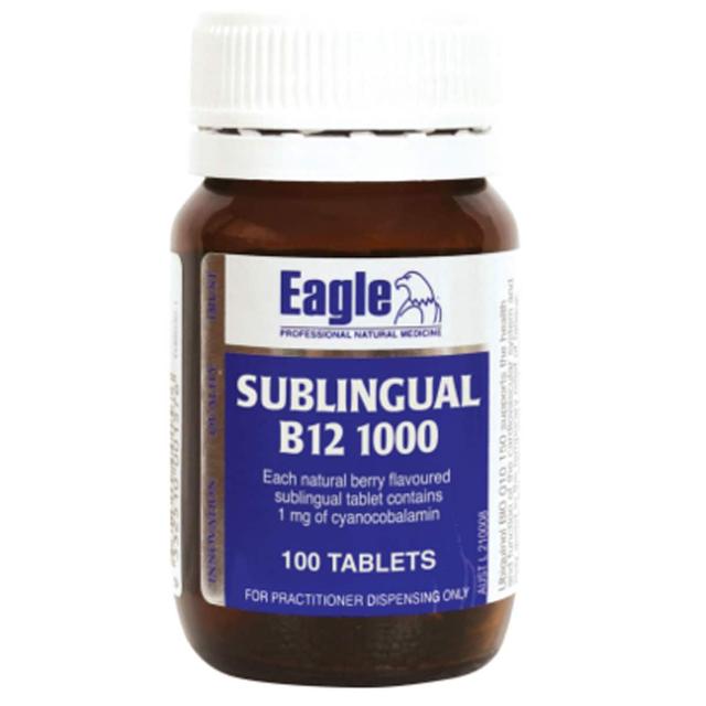 Eagle Sublingual B12 1000Mcg 100 Tablets