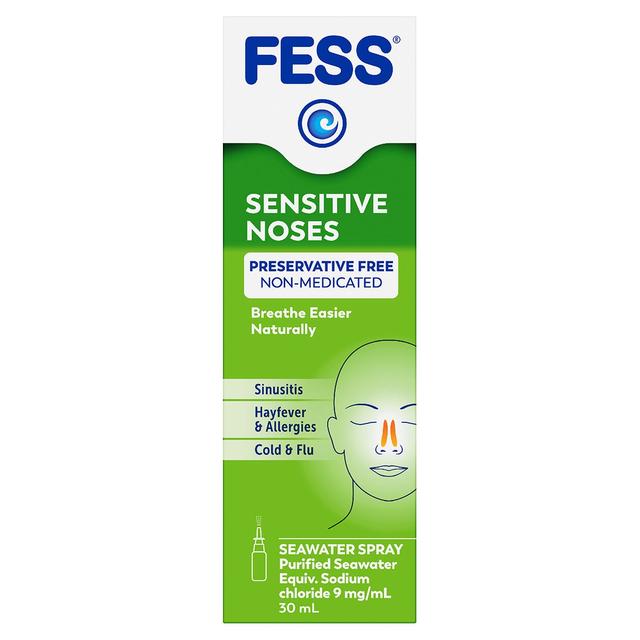 Fess Sensitive Noses Nasal Spray 30Ml